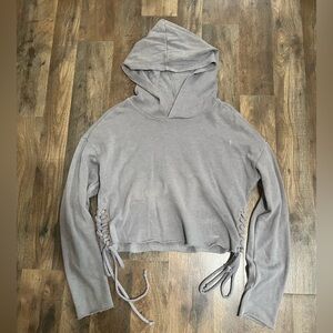 Mossimo Supply Co. Heather Gray Hoodie